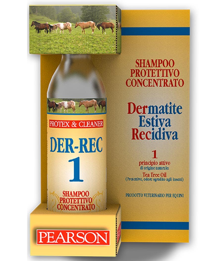 DER-REC 1 Pearson shampoo protettivo concentrato per la dermatite estiva recidiva 250 ml