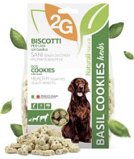 Biscotti per cani BASIL COOKIES al basilico con proprietà antiossidanti, antivirali e calmanti 350 g
