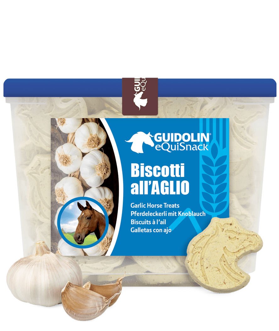 Equi Snack biscotti per cavalli all'aglio  con confezione richiudibile - foto 2