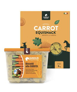 Equi Snack biscotti per cavalli alla carota con confezione richiudibile