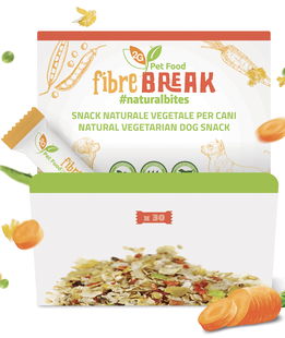 Fibrebreak snack in barretta per cani funzionale per il corretto funzionamento intestinale 30 pezzi