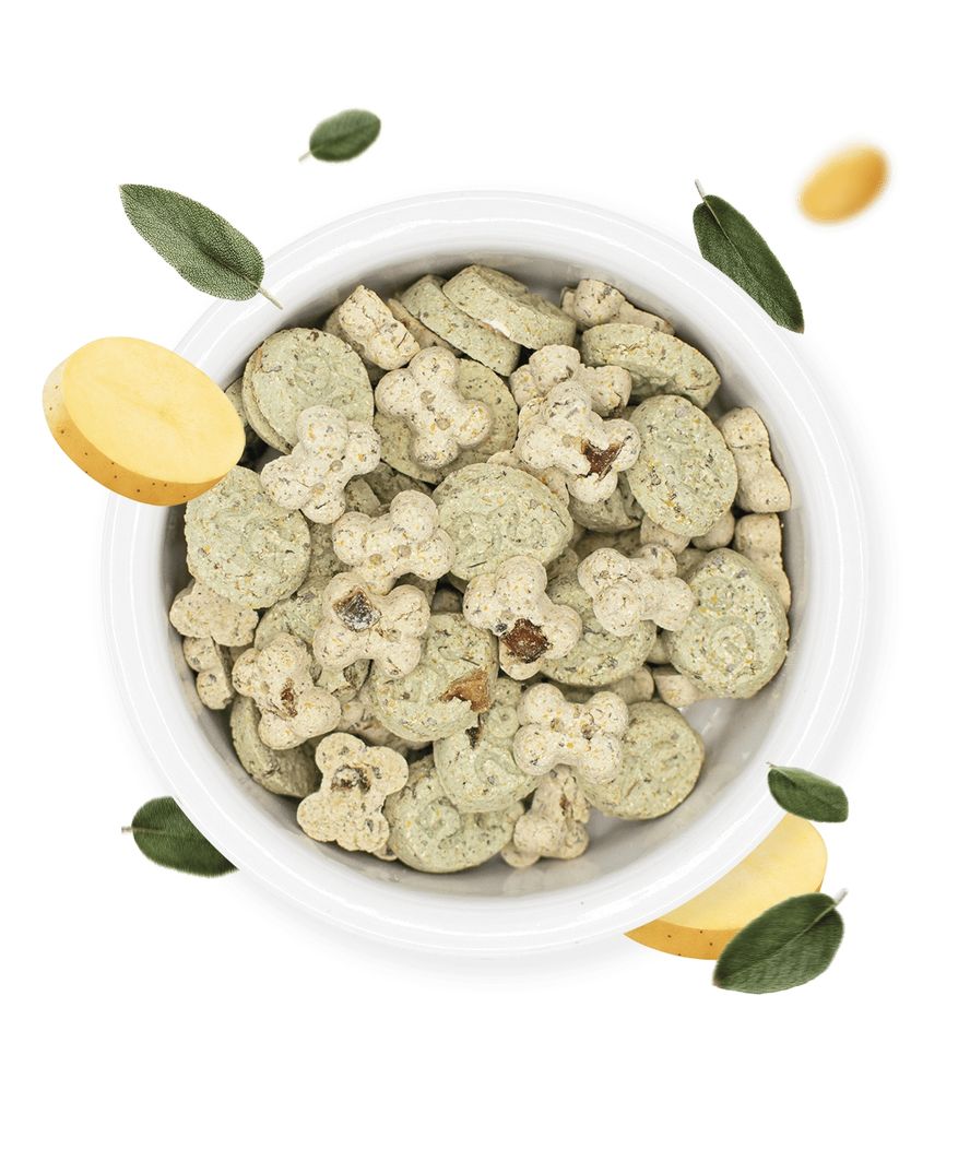 Gourmet Cookies Herbs biscotti artigianali per cani con patata e salvia - formato 350g - foto 1