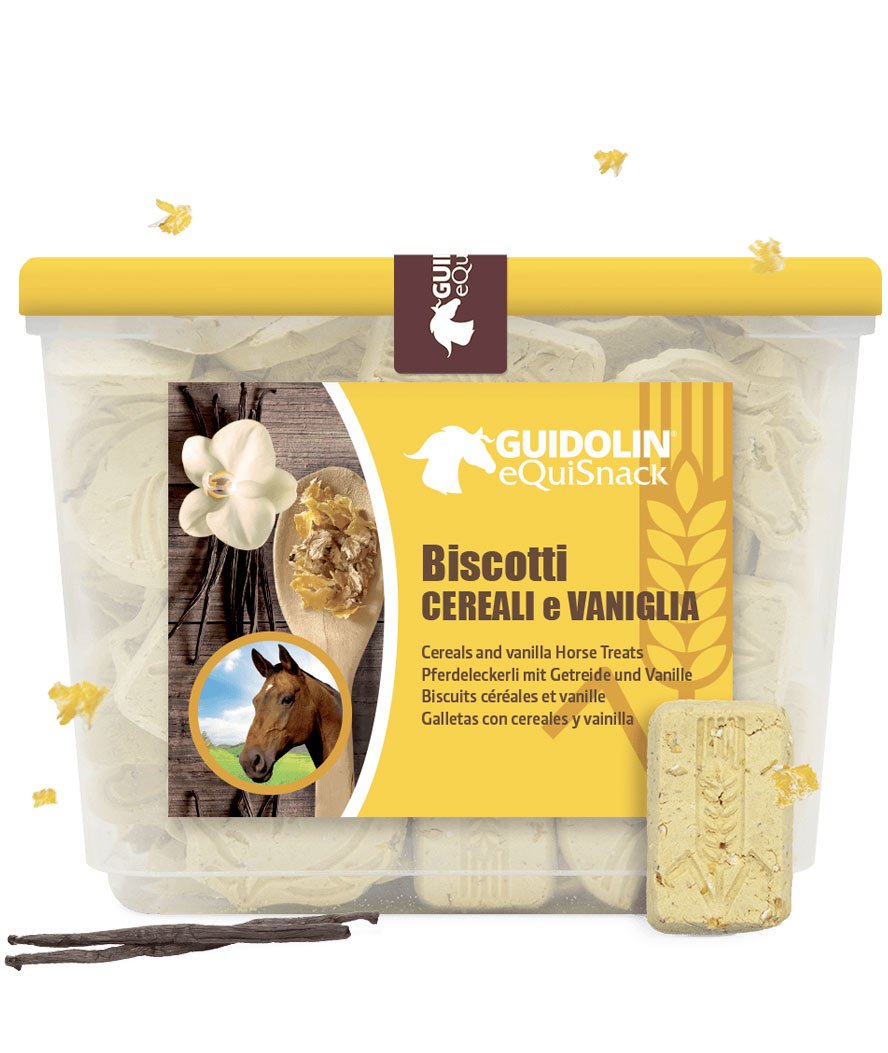 Equi Snack biscotti per cavalli alla vaniglia e cereali con confezione  richiudibile - NonsoloCavallo