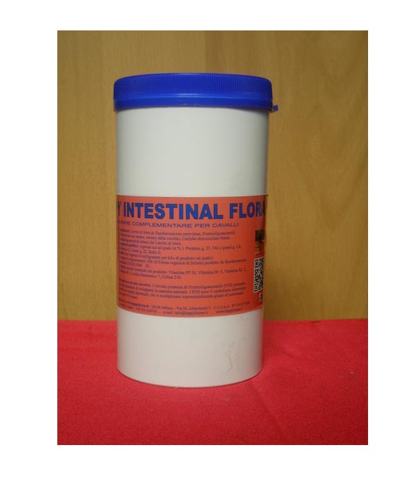 Happy Intestinal Flora mangime complementare apparato gastro intestinale per il cavalli 1000 ml