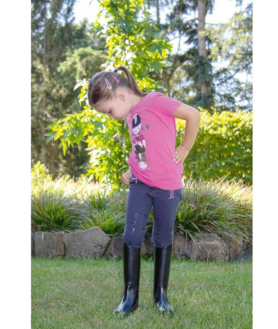PROMOZIONE Stivali da equitazione per bambini in pelle modello Cordoba TAGLIA 32 - foto 3