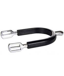 Speroni inglesi da donna in acciaio e pvc con lacciolini inlcusi