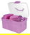 Baule completo di accessori, 6 pezzi grooming, modello Bauletto Light