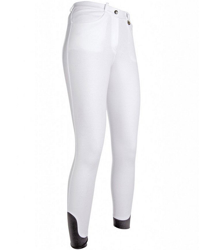 Pantaloni estivi equitazione donna con grip in silicone al ginocchio e caviglia elasticizzata modello Kate - foto 2