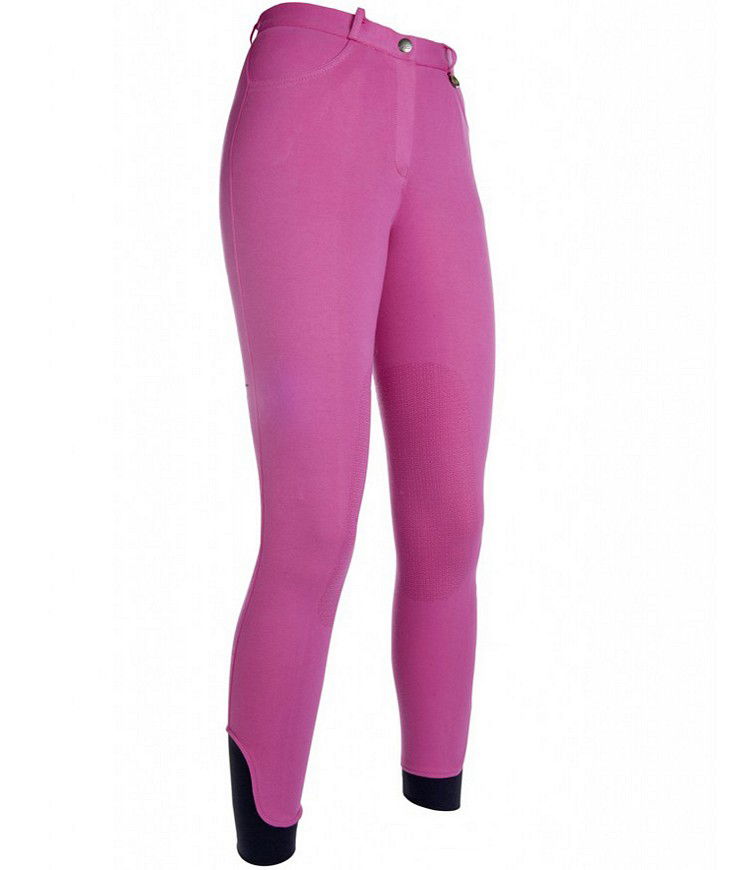 Pantaloni estivi equitazione donna con grip in silicone al ginocchio e caviglia elasticizzata modello Kate - foto 4