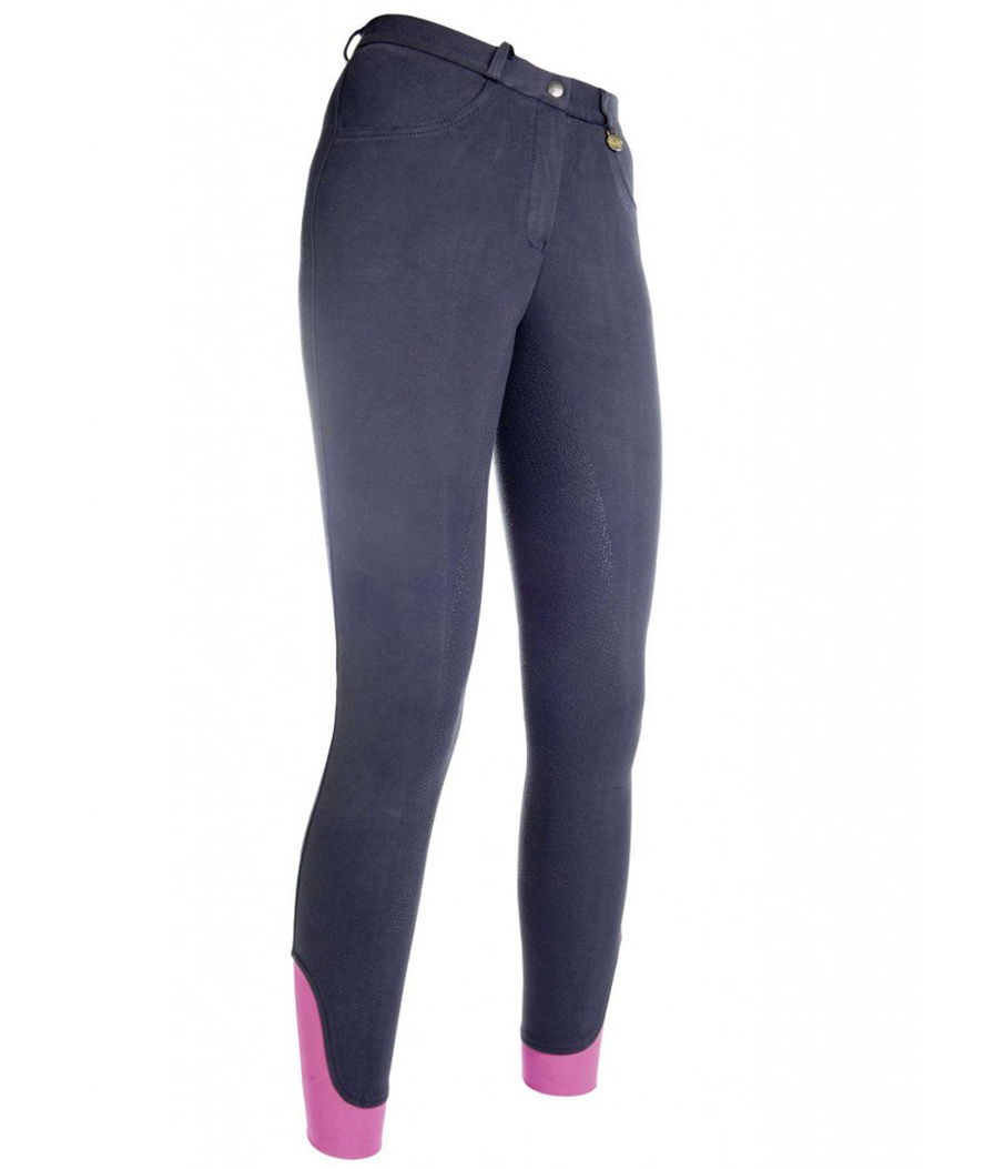 Pantaloni equitazione donna silicone totale con caviglie elasticizzate modello Kate - foto 1