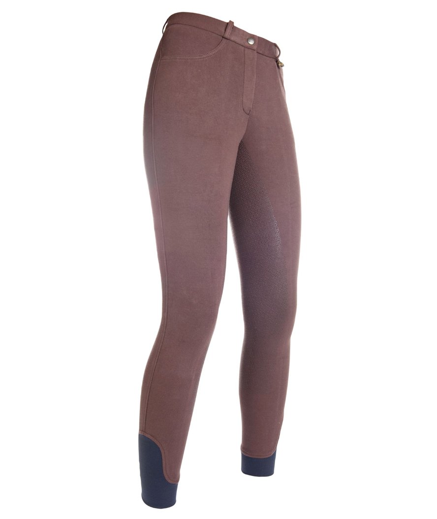 Pantaloni equitazione donna silicone totale con caviglie elasticizzate modello Kate - foto 16