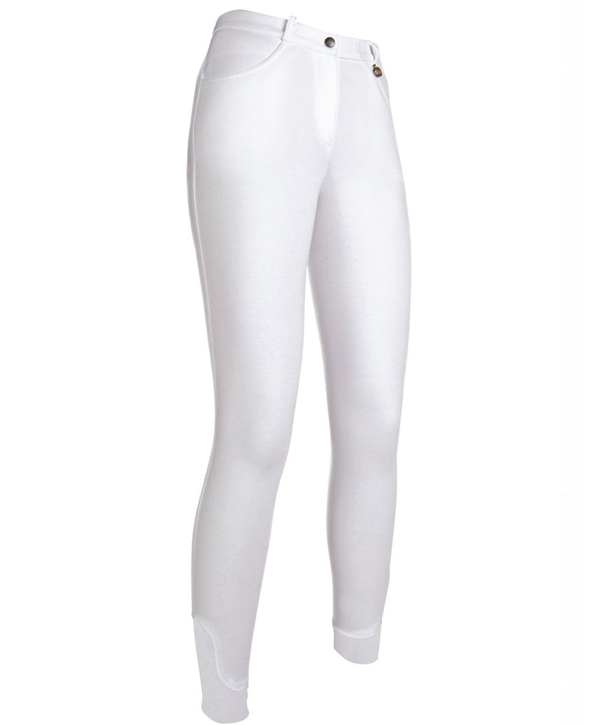 Pantaloni equitazione donna silicone totale con caviglie elasticizzate modello Kate - foto 4