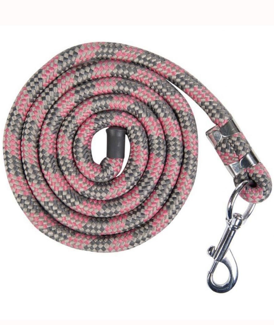 Longhina con moschettone da equitazione Diamonds Pink Star