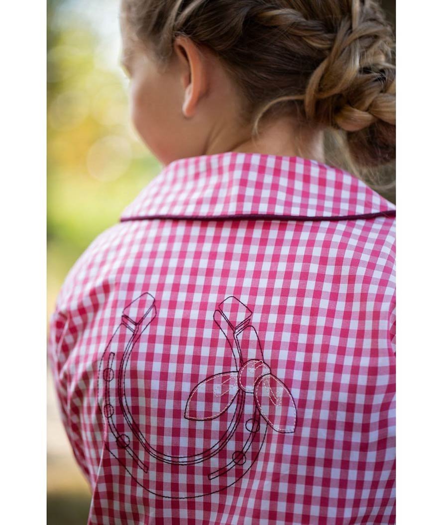 Camicia da equitazione con fiocco modello Piccola - foto 3