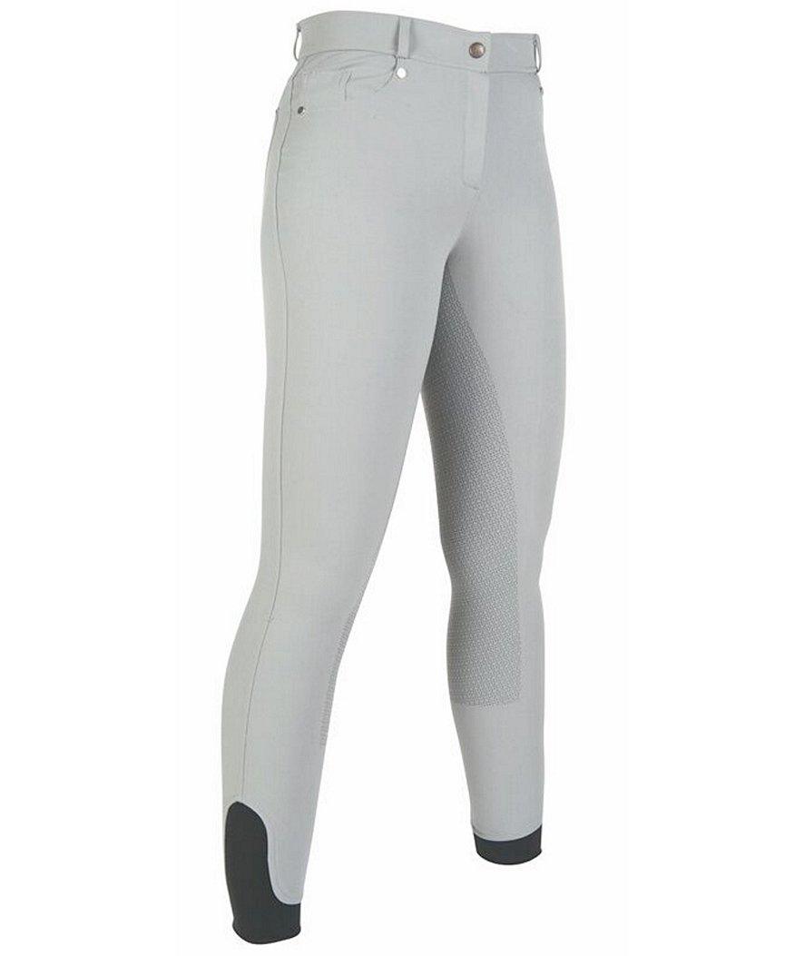 Pantalone da equitazione donna con grip totale modello 5 Pockets - foto 10
