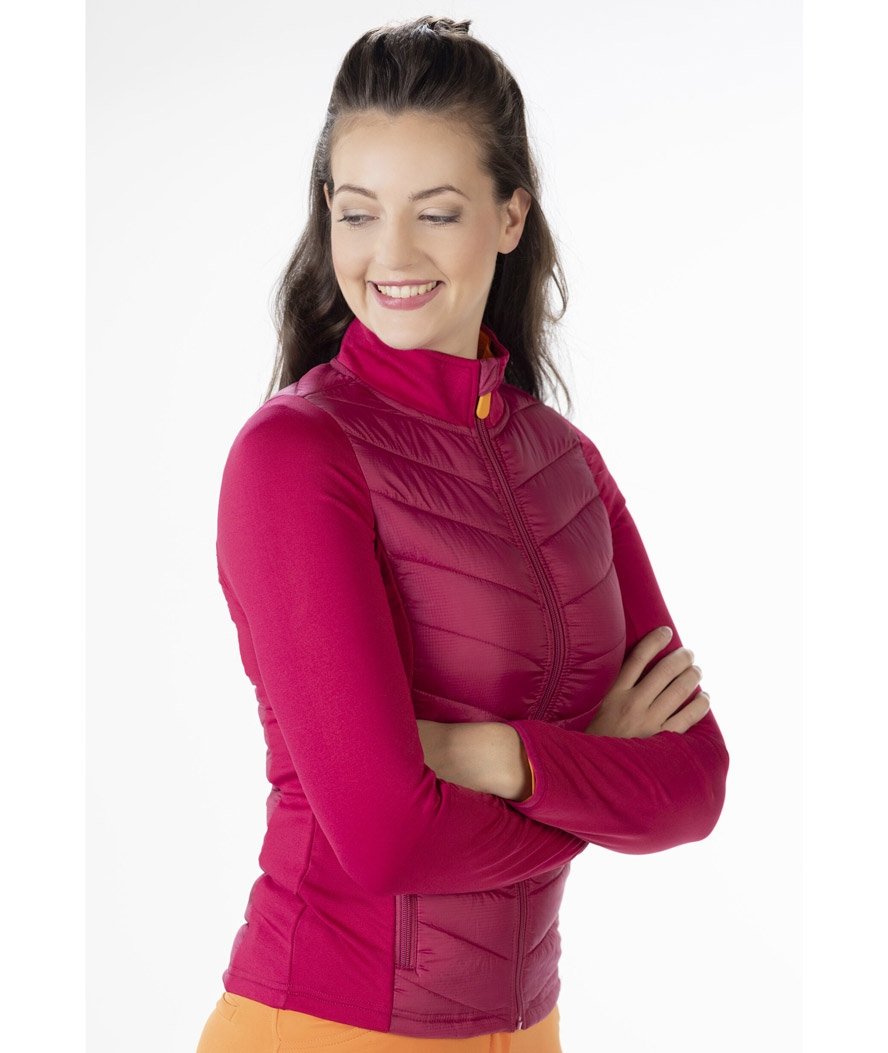 Giacca equitazione in jersy e nylon per donna modello Prag - foto 2