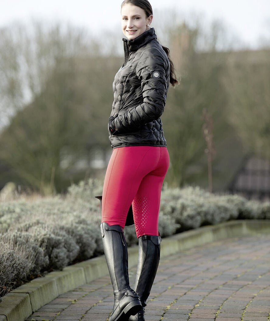 Leggings equitazione donna con grip sul ginocchio modello Wien - foto 4