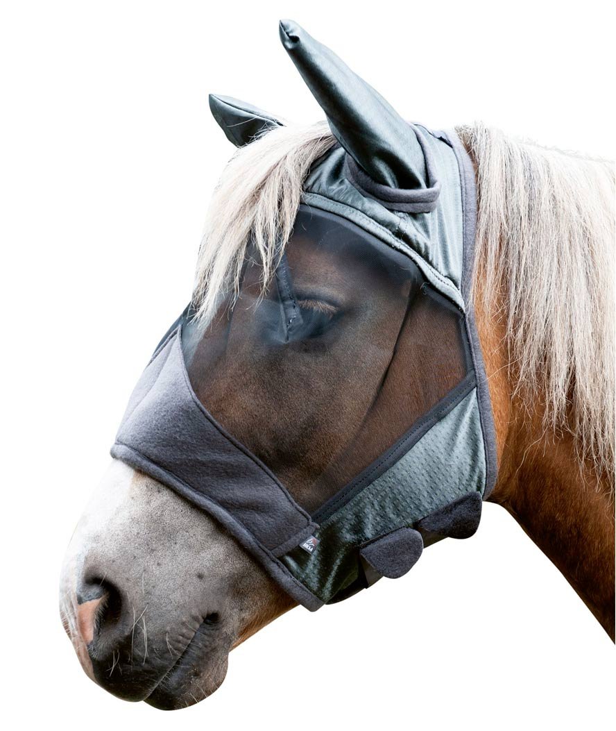 PROMOZIONE Maschera antimosche da equitazione High Professional TAGLIA L BLU - foto 7