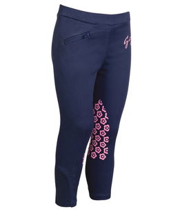 Pantaloni leggins Gelato per bambina con grip al ginocchio