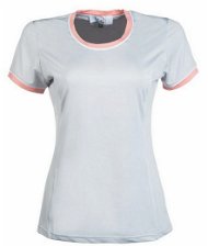 Maglietta termica da equitazione Equilibrio con collo tondo per donna