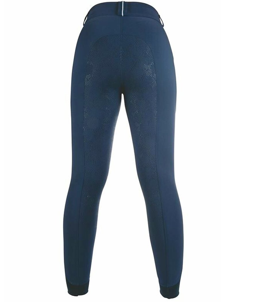 Pantaloni equitazione donna a vita alta con grip totale in silicone modello Comfort FLO - foto 1