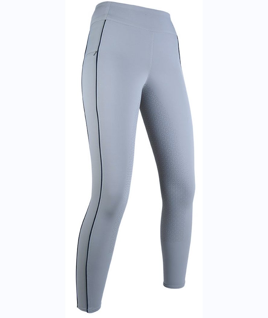 Pantalone da equitazione donna rinforzo in silicone totale modello Equilibrio - foto 9