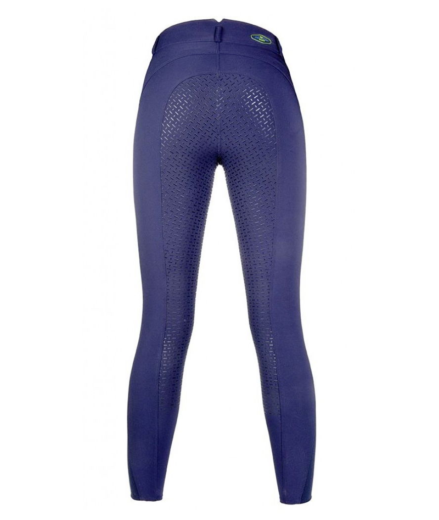 Pantaloni da equitazione donna con grip e tasca a zip modello Future FLO - foto 4