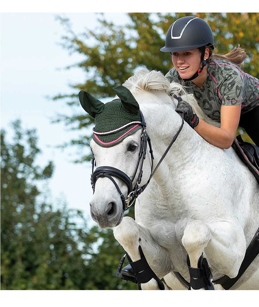 Cuffietta antimosche per cavallo con cordina a contrasto modello Survival - foto 2