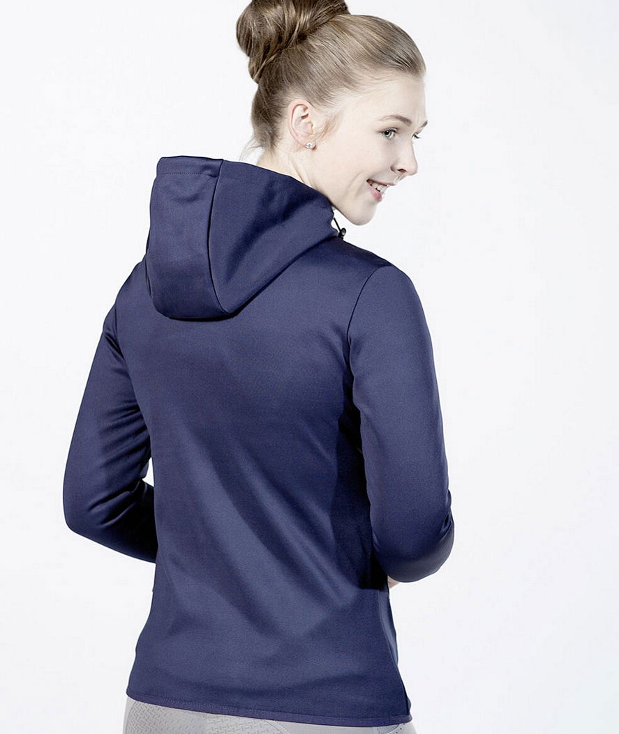 Giacca da equitazione traspirante con cappuccio per bambina modello Style - foto 11