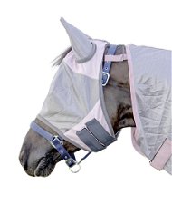 Maschera antimosche per cavalli modello Grey