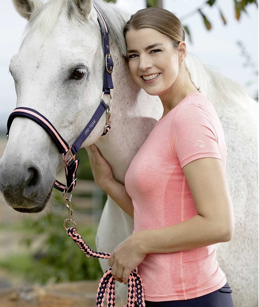 Maglietta da equitazione a maniche corte per donna modello Light up - foto 4