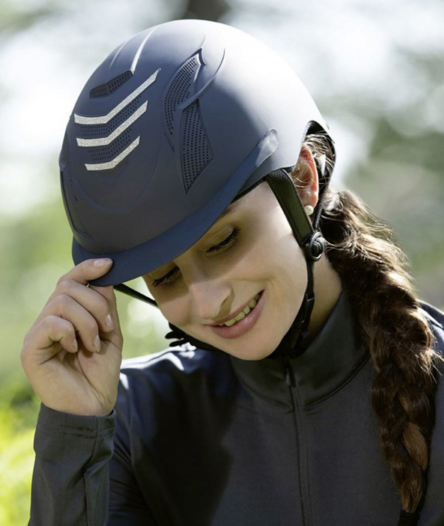 Casco da equitazione con glitter modello Sportive omologato VG1 - foto 3