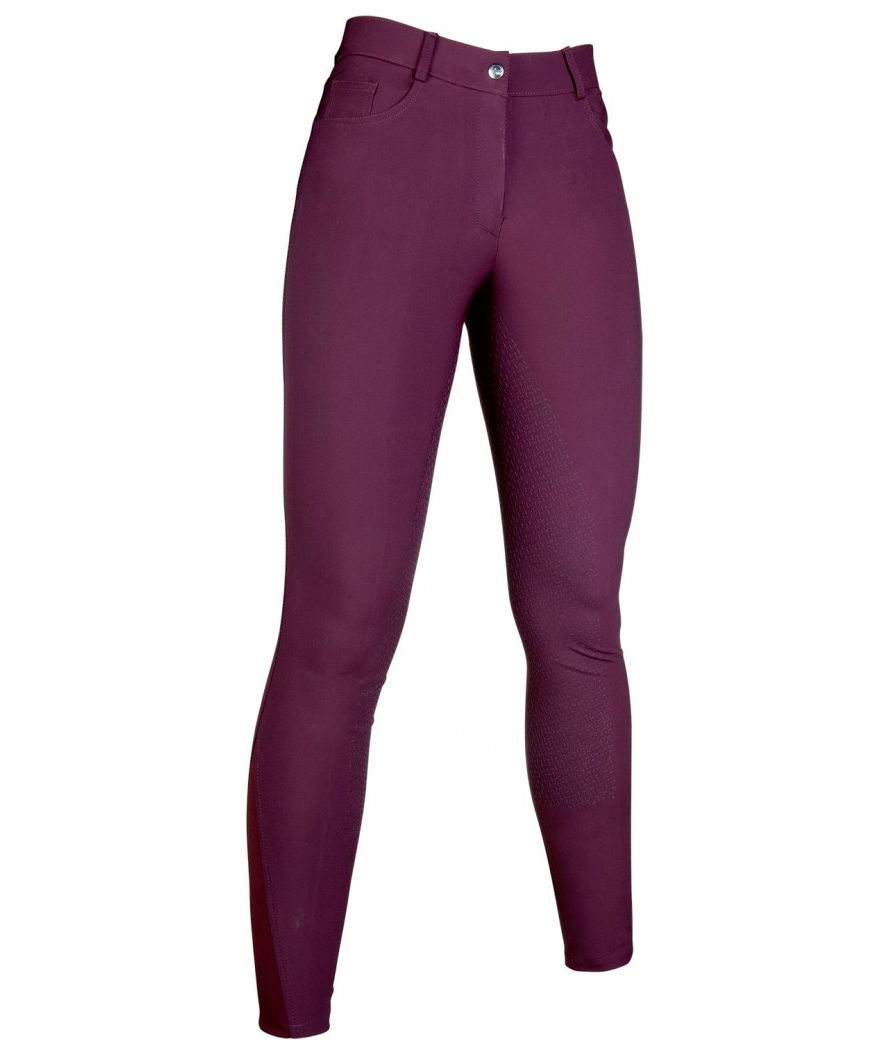 Pantalone equitazione donna con grip totale in silicone modello Sunshine - foto 12