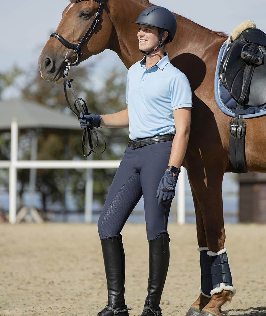 Pantaloni da equitazione uomo con grip totale modello Sportive - foto 3