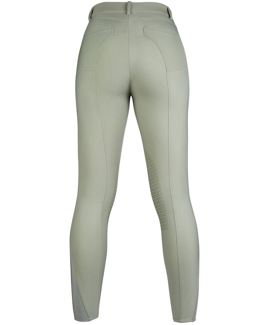 Pantaloni da equitazione donna con silicone al ginocchio modello Sunshine - foto 3