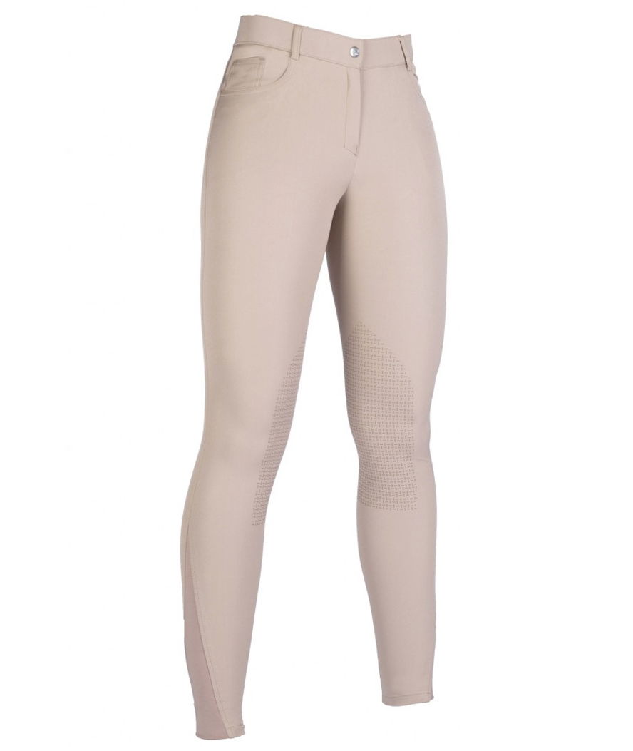 Pantaloni da equitazione donna con silicone al ginocchio modello Sunshine - foto 9