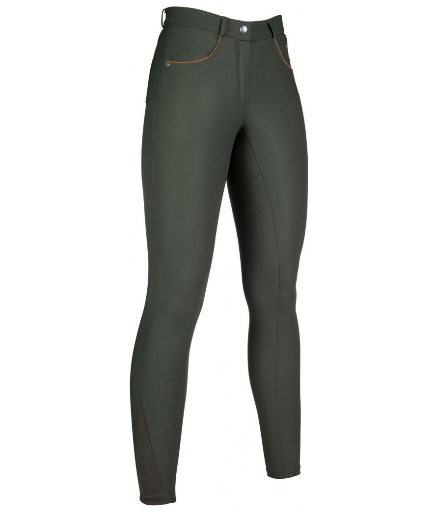 Pantaloni da equitazione per donna con grip totale modello Beagle - foto 1