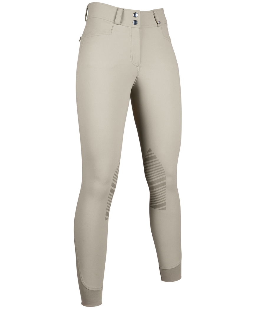 Pantaloni da equitazione donna con rinforzo in silicone alle ginocchia modello Hunter