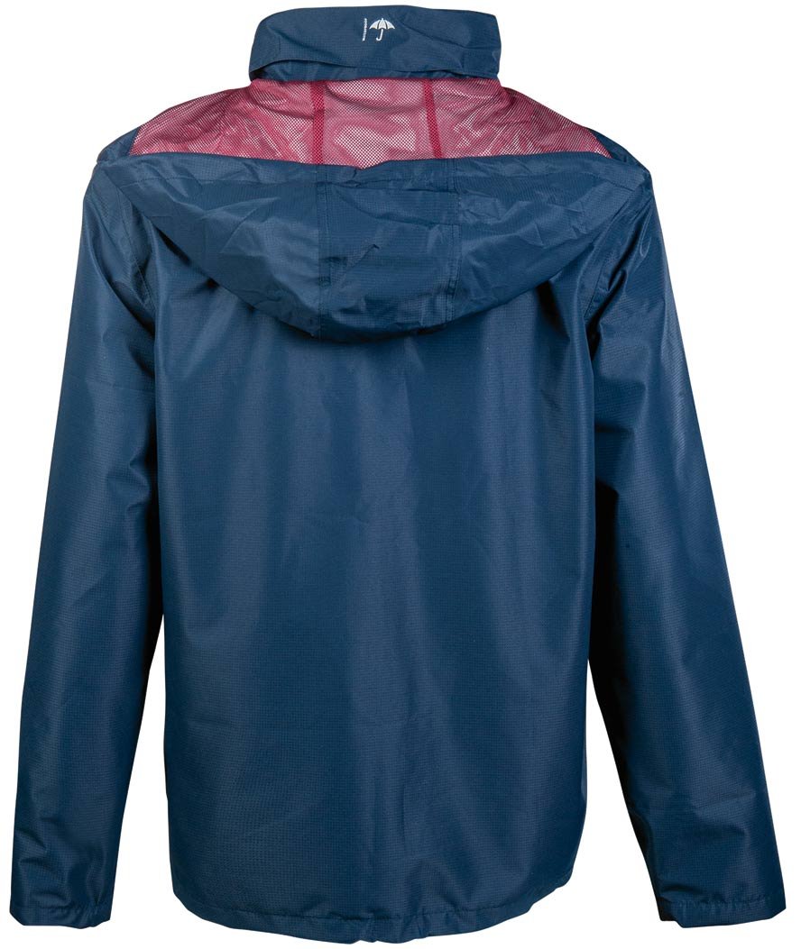 Giacca impermeabile da uomo 3000 colonne d'acqua con cappuccio e tasca interna modello Rainy Day - foto 4