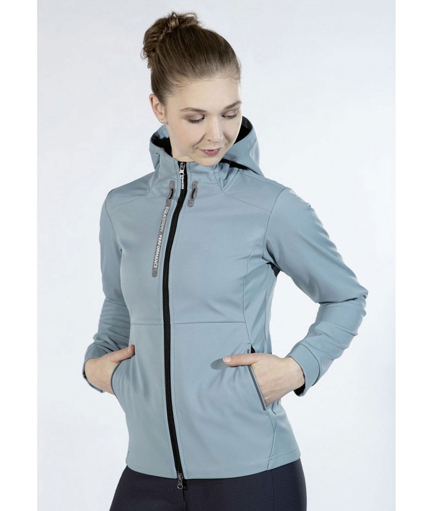 Giacca in softshell impermeabile per donna con cappuccio integrato modello Performance - foto 2