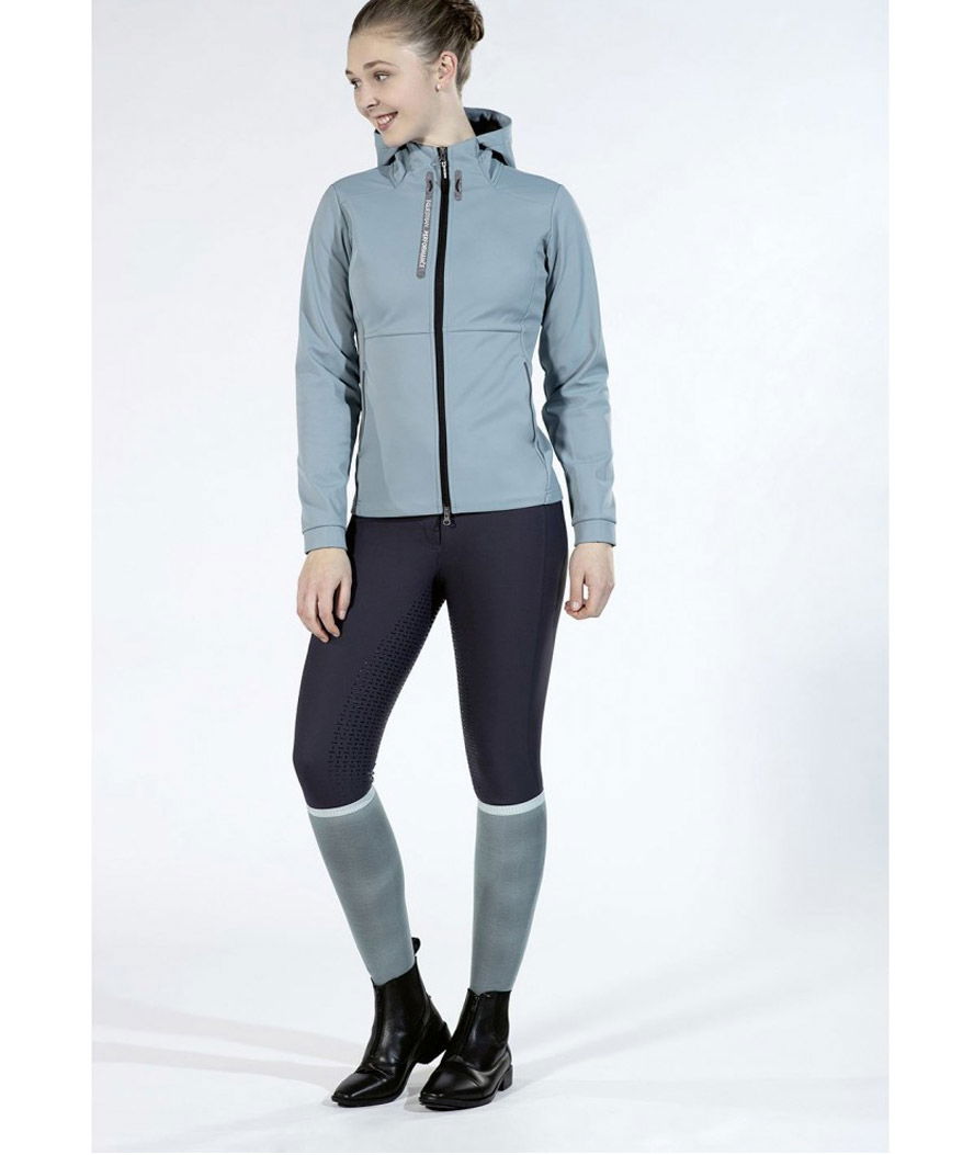 Giacca in softshell impermeabile per donna con cappuccio integrato modello Performance - foto 4