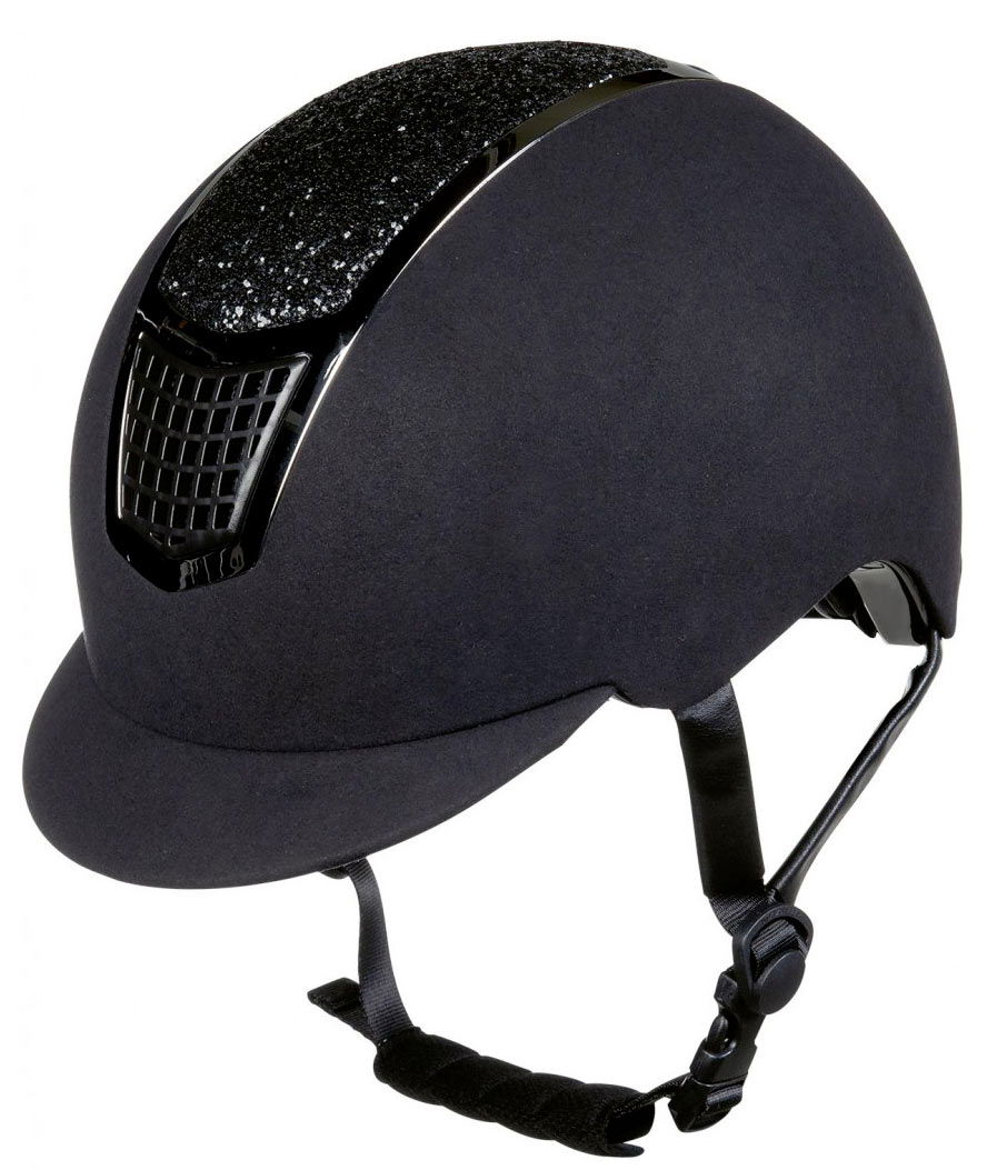 Casco da equitazione con imbottitura intercambiabile e rotella modello Brillant omologato VG1 - foto 1