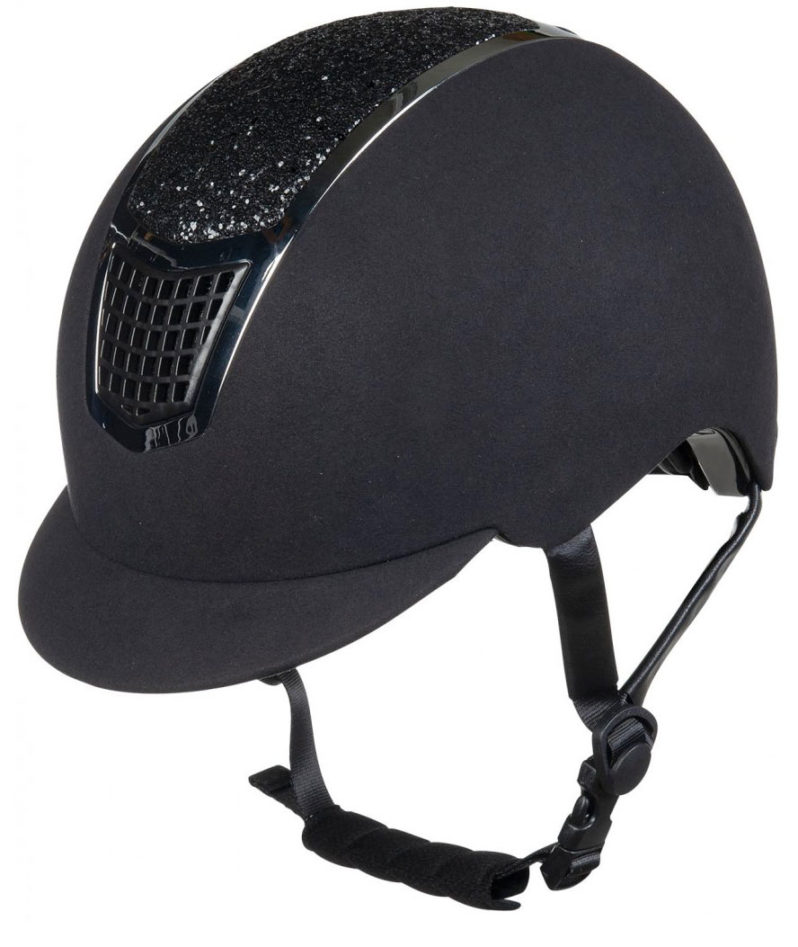 Casco da equitazione con imbottitura intercambiabile e rotella modello Brillant omologato VG1 - foto 2