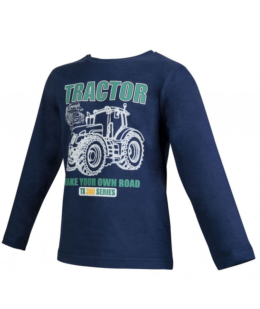 Maglietta da bambino a manica lunga modello Tractor - foto 1
