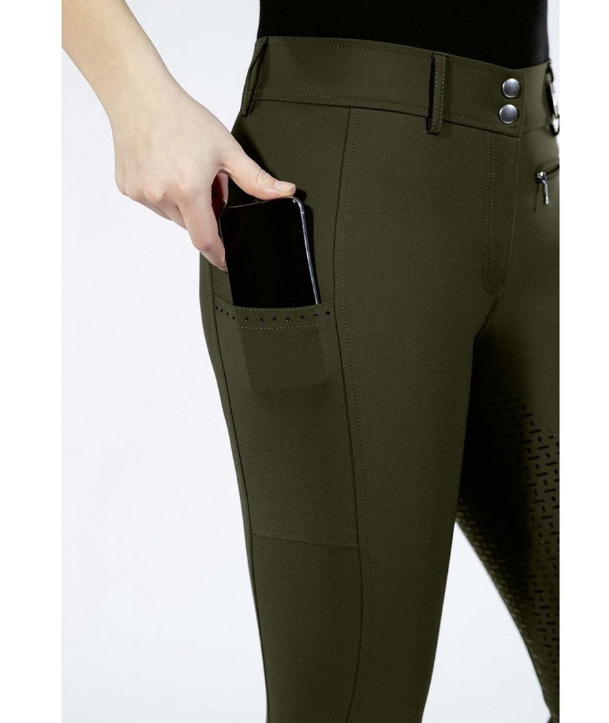 Pantaloni da equitazione da donna con grip totale modello Lea - foto 7