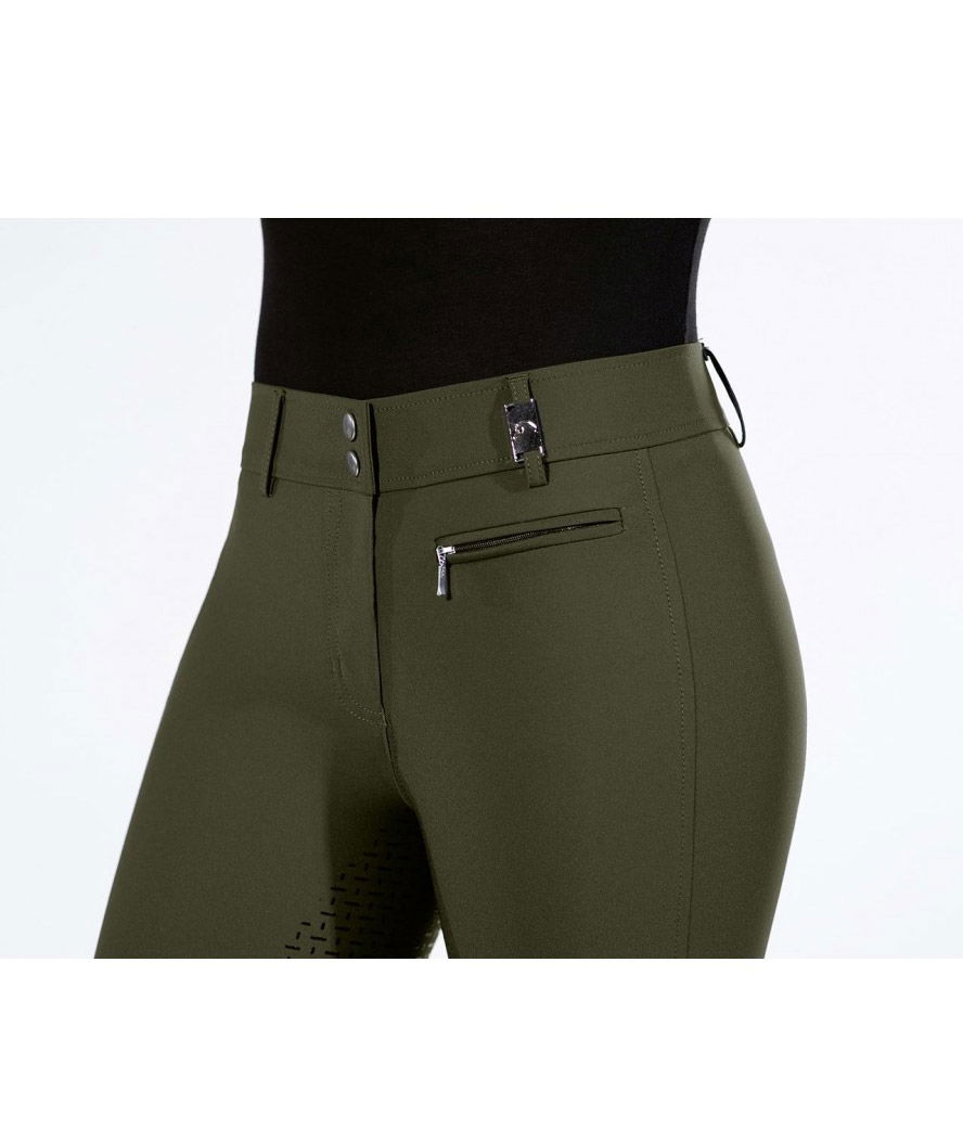 Pantaloni da equitazione da donna con grip totale modello Lea - foto 8