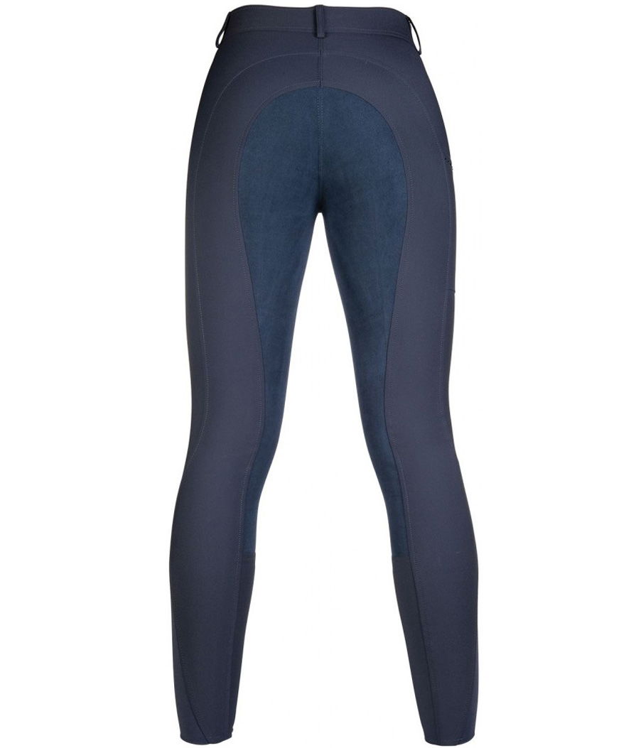 Pantaloni da equitazione donna in pelle totale modello Lea - foto 4
