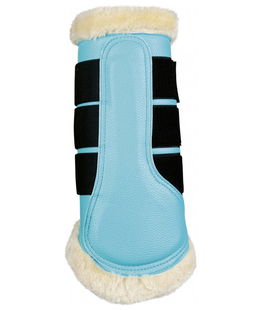 Paratendini in similpelle con imbottitura interna in peluches modello Comfort Premium Fur