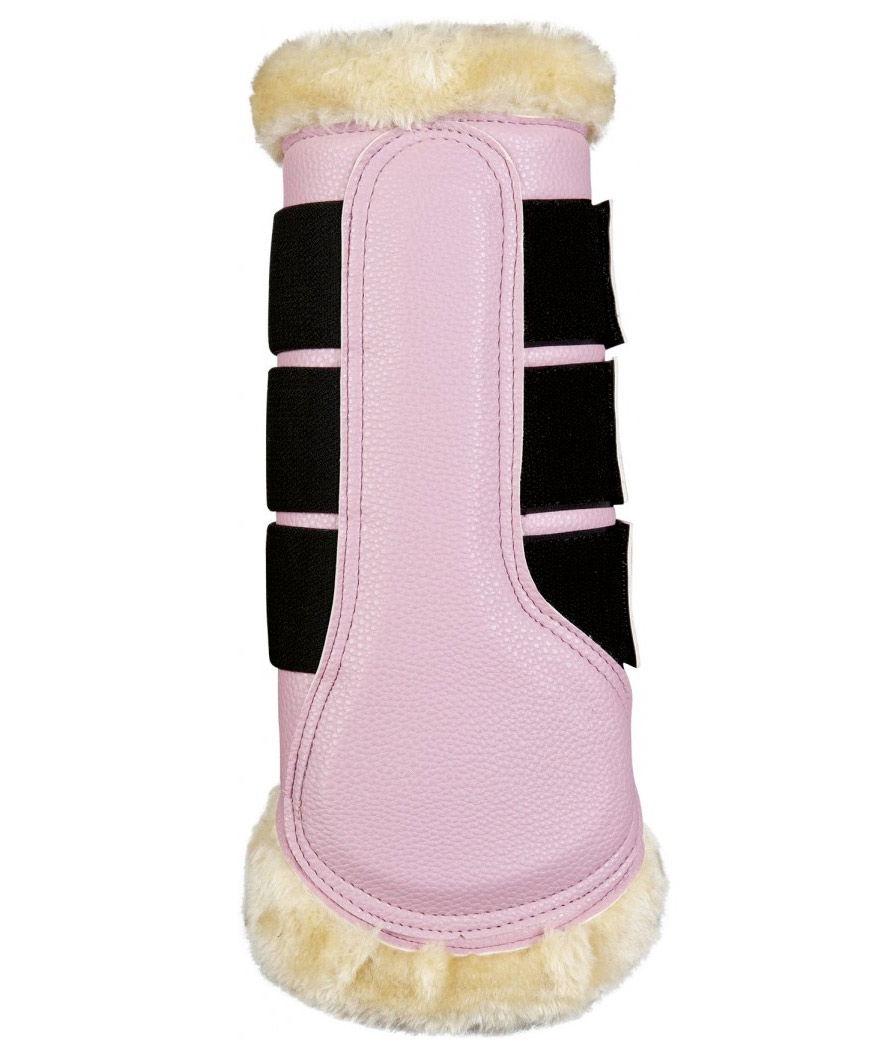 Paratendini in similpelle con chiusura a strappo e imbottitura interna peluches Comfort Premium Fur - foto 7