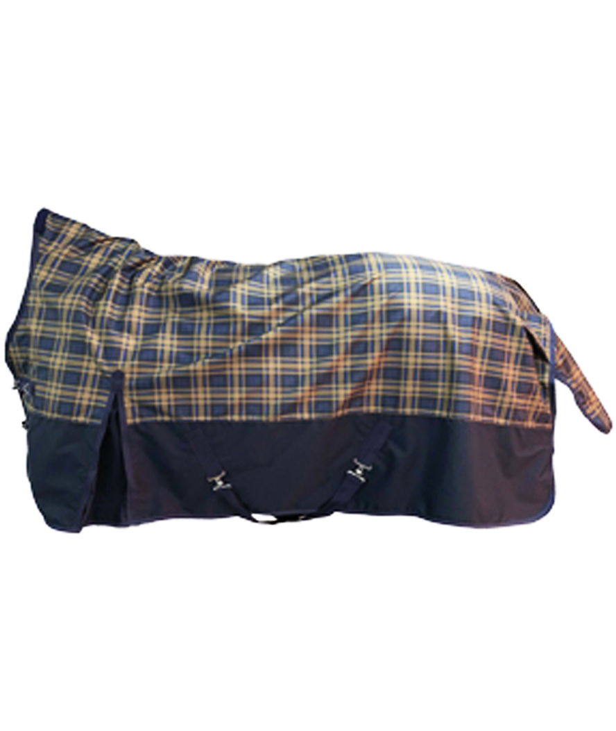 Coperta da paddock con collo alto imbottita 300g e tessuto esterno 1200 denari modello Providence Karo #